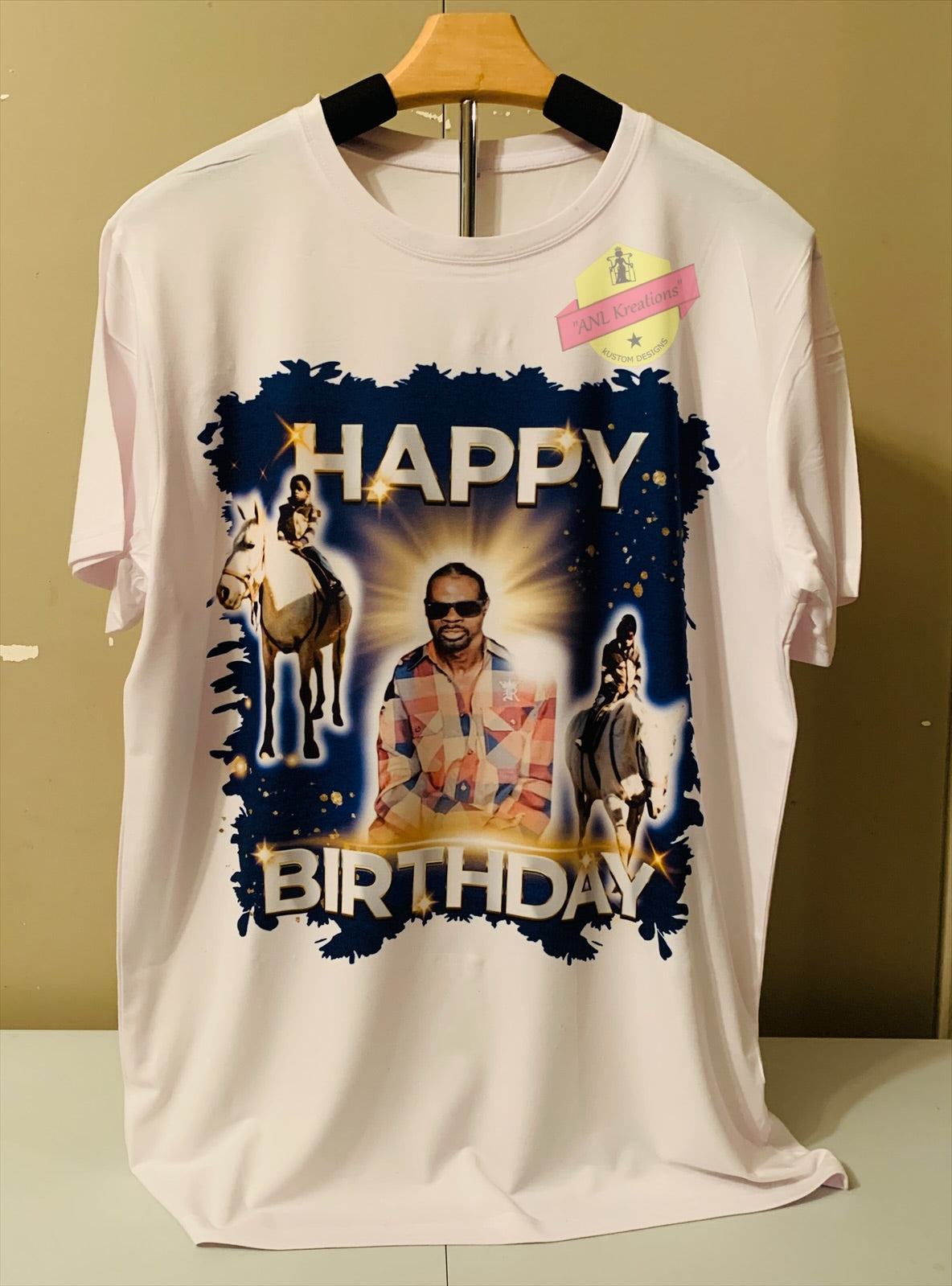 Custom Middle Image 3D T-Shirt