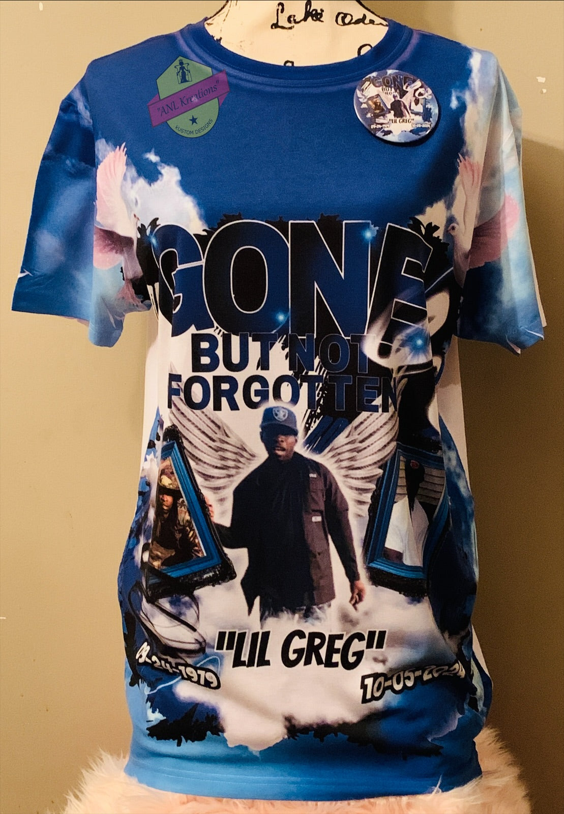 Adult Custom All Over 3-D Shirts