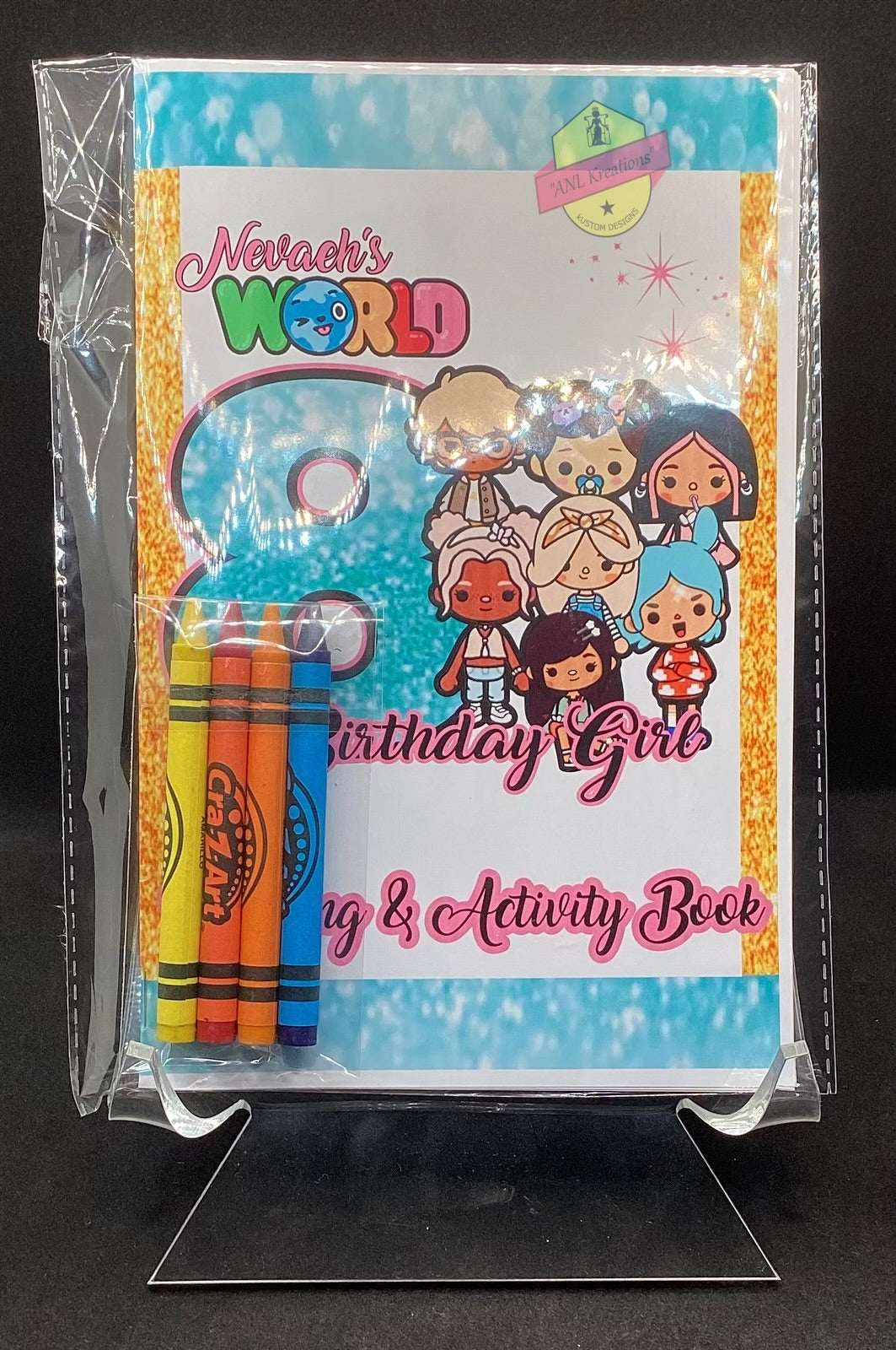 Custom Party Favors, Chip Bags, Treat Bags, Water Bottles, Candy Bars, Boxed Candies, Capri Suns, Kool Aid Jammers, Pringles, Foam Cups, Plastic Cups, Gabel Party Boxes, Clear Plastic Plates, Color/ Activity Books