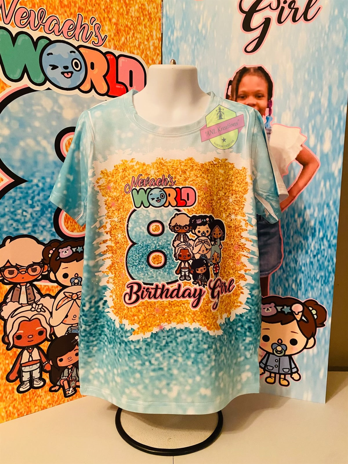 Children/Kids Custom All Over 3-D Shirt