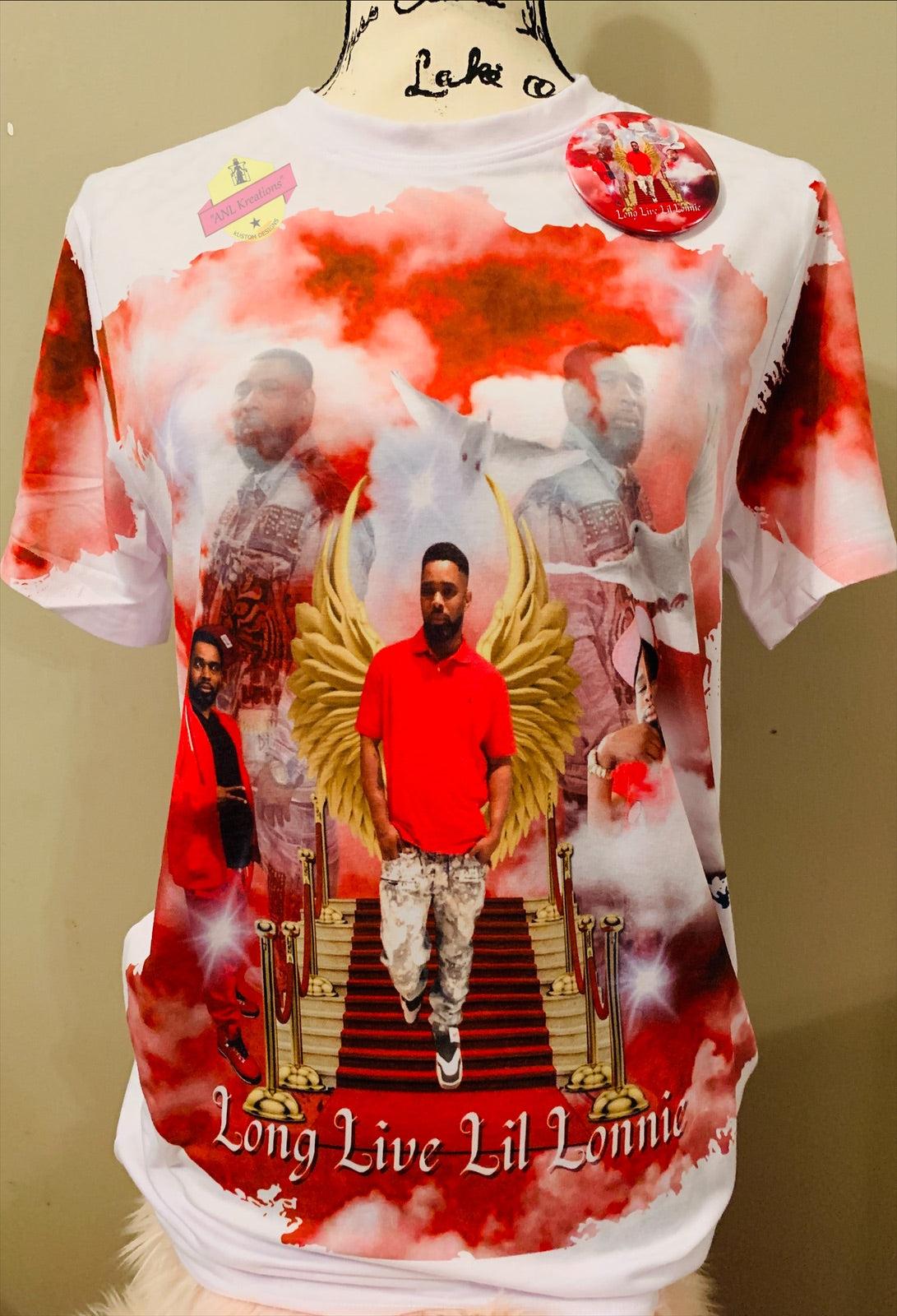 Adult Custom All Over 3-D Shirts