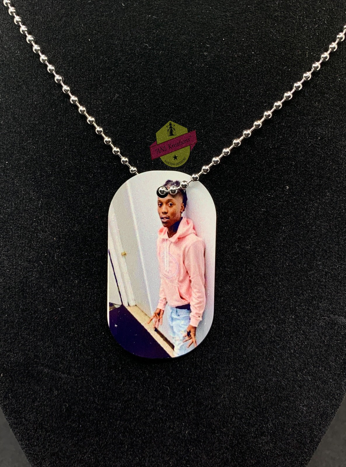 Personalized Photo Dog Tag