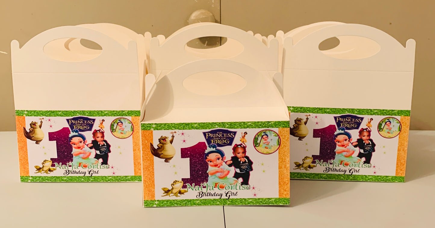 Custom Party Favors, Chip Bags, Treat Bags, Water Bottles, Candy Bars, Boxed Candies, Capri Suns, Kool Aid Jammers, Pringles, Foam Cups, Plastic Cups, Gabel Party Boxes, Clear Plastic Plates, Color/ Activity Books