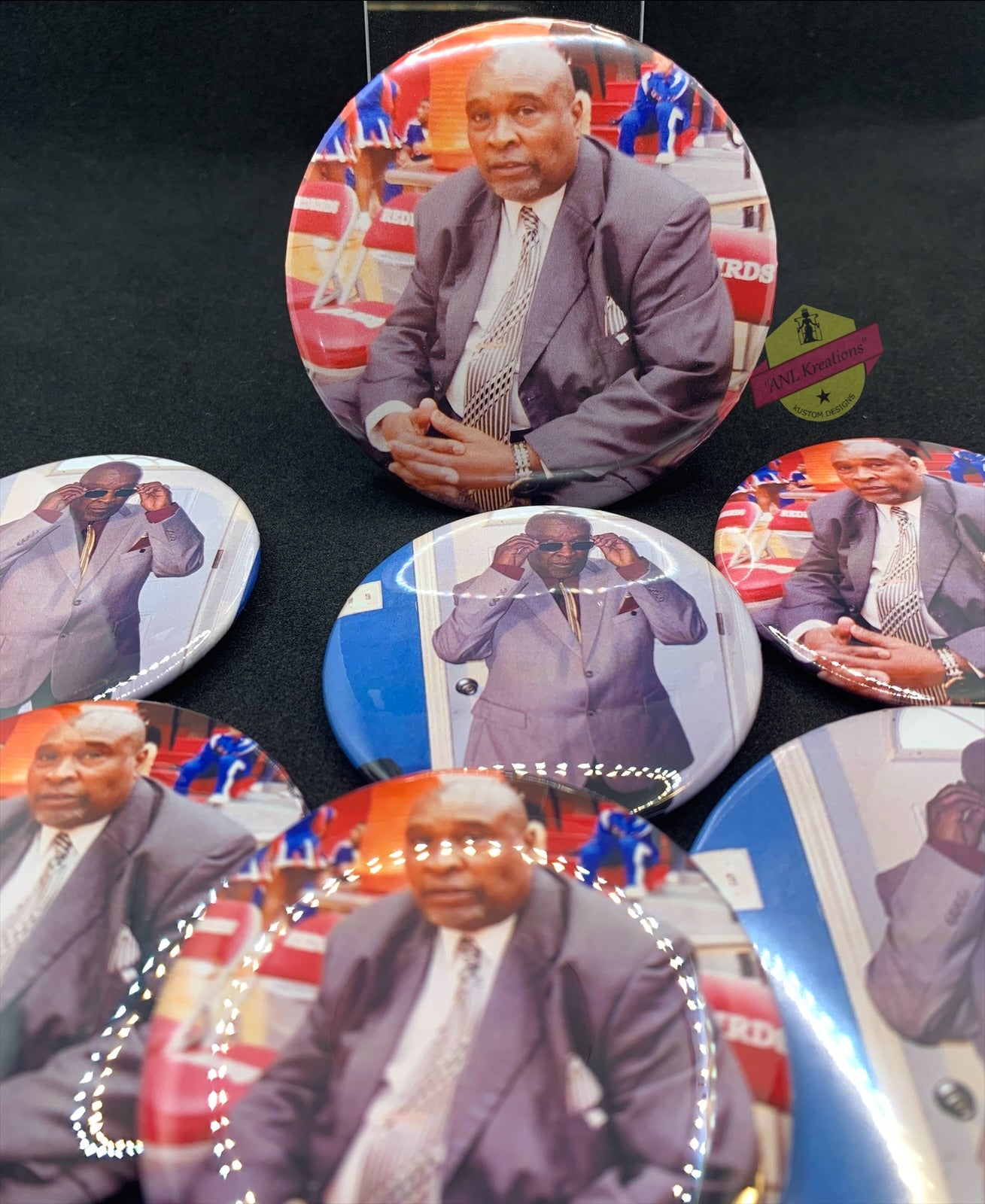 Custom Buttons, Personalized Photo Buttons, Picture Buttons, Picture Pins, Photo Pins