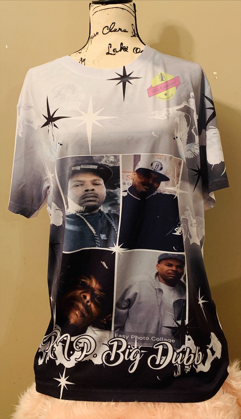 Adult Custom All Over 3-D Shirts
