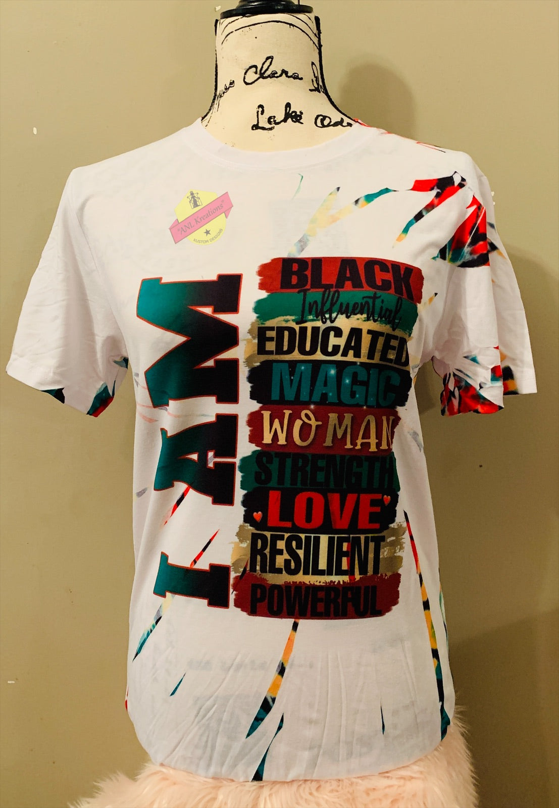 Custom Middle Image 3D T-Shirt