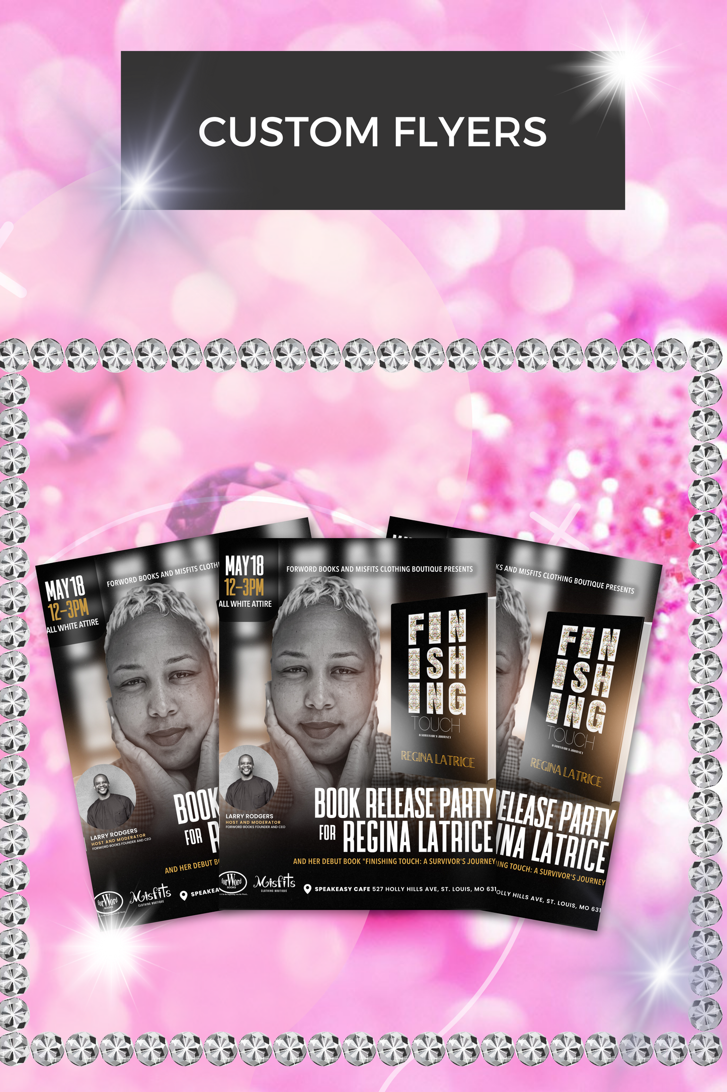Custom Business Card/Party Flyers