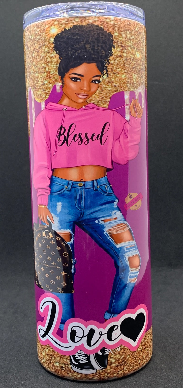 Customized 20oz Blessed Stainless Steel Sublimated Tumbler