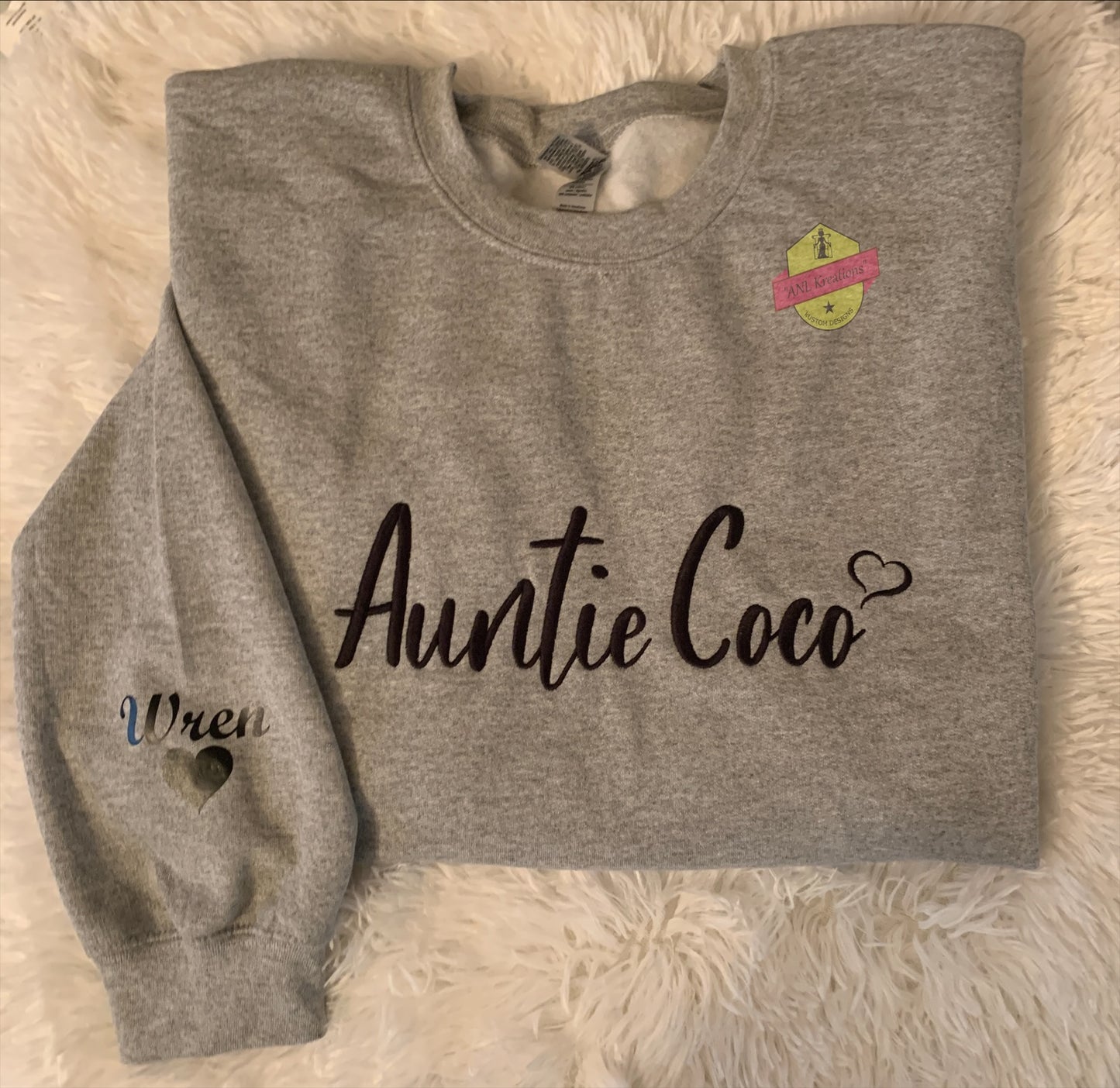 Custom Embroidered Hoodie or Sweatshirt