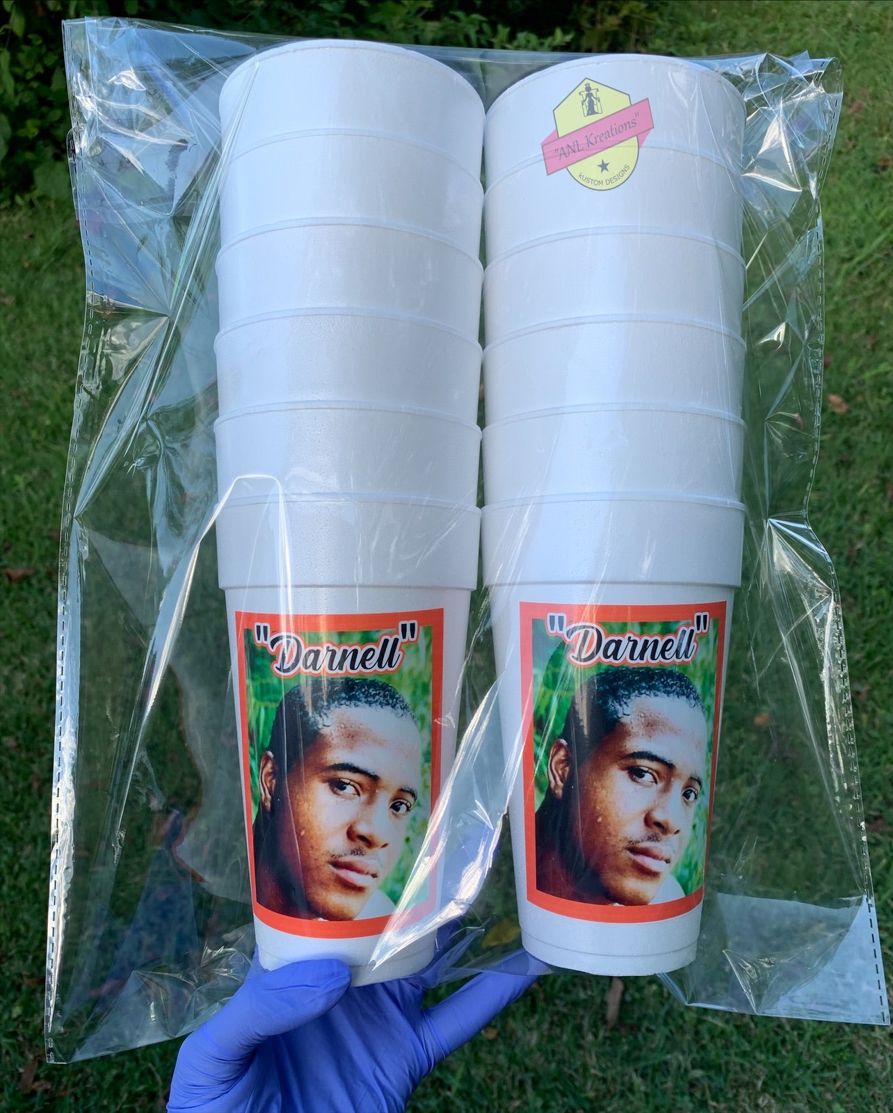 Custom Foam Cups, Plastic Cups with and without lids.