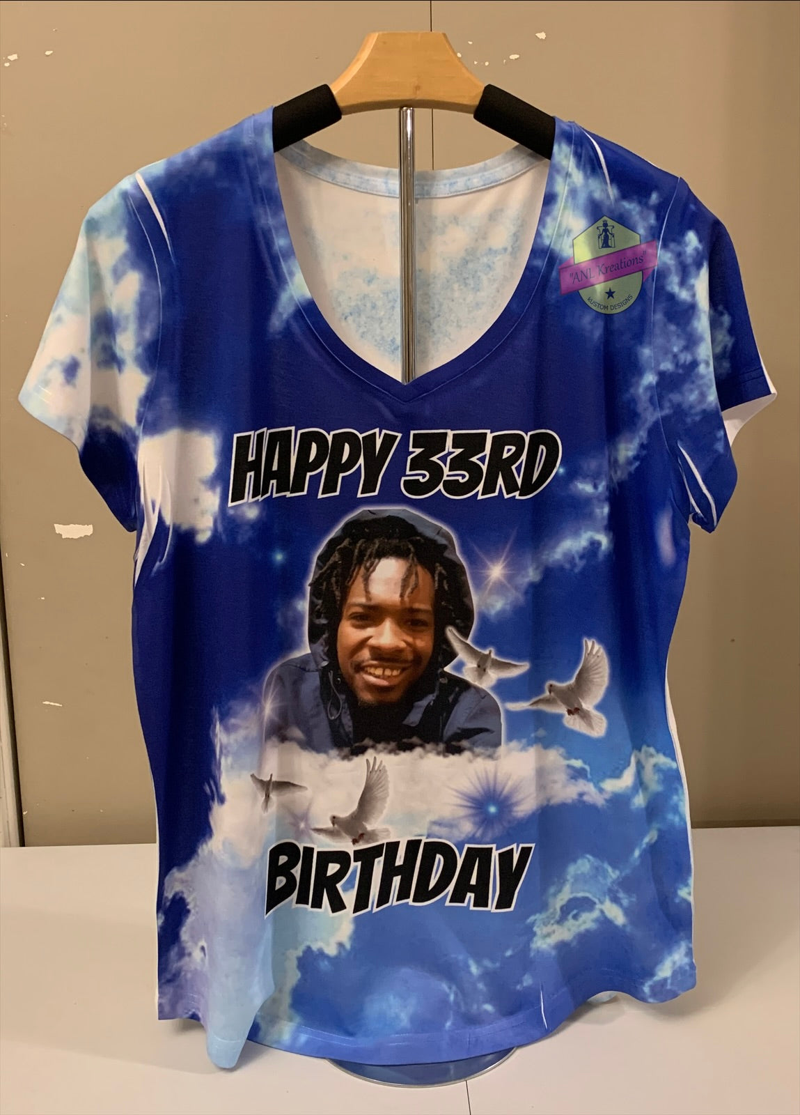 Adult Custom All Over 3-D Shirts