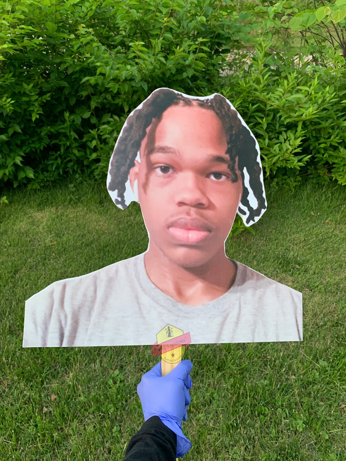 Custom Big Head Fan. Custom Fat Head