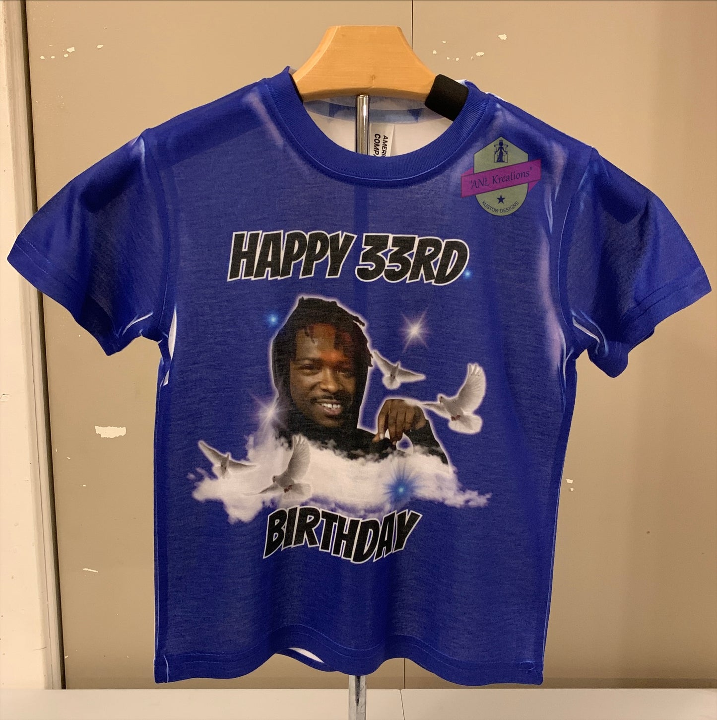Adult Custom All Over 3-D Shirts