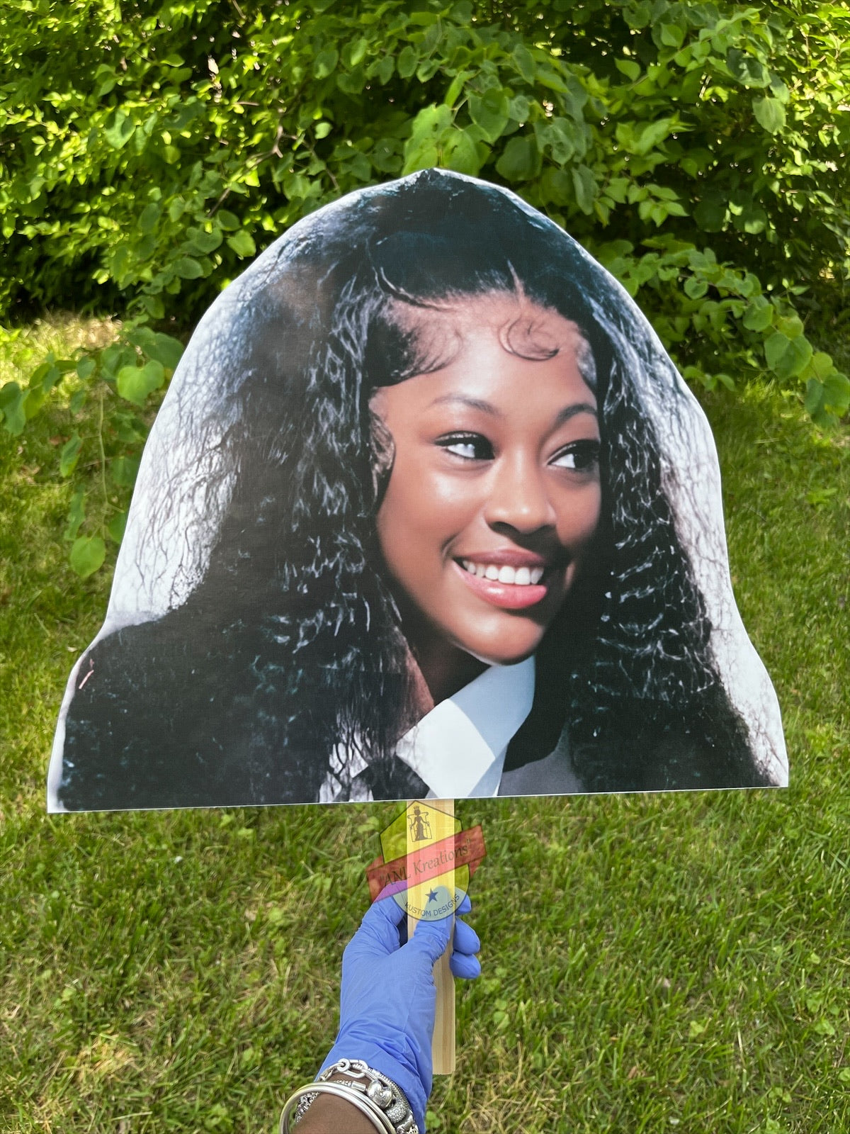 Custom Big Head Fan. Custom Fat Head