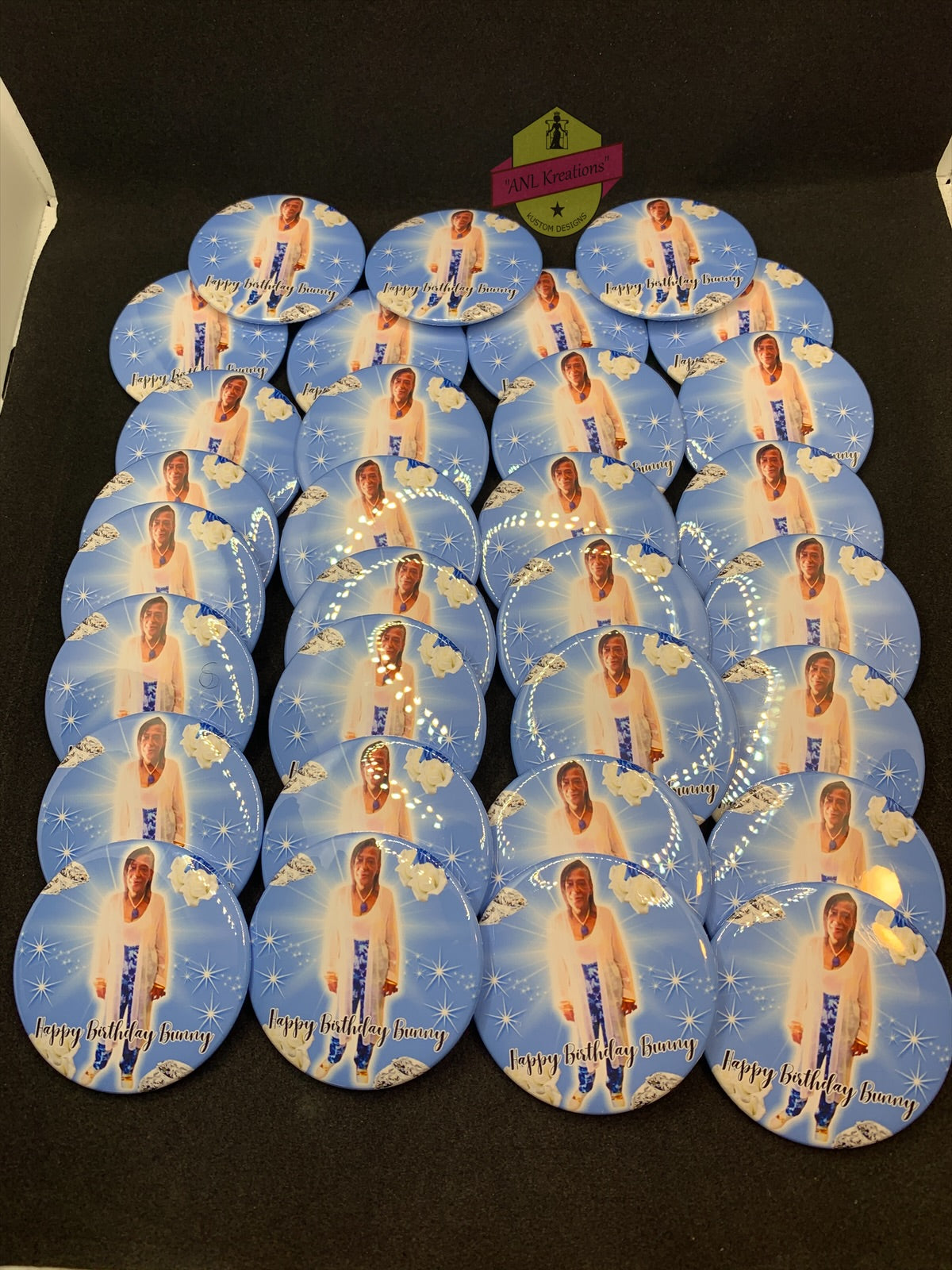 Custom Buttons, Personalized Photo Buttons, Picture Buttons, Picture Pins, Photo Pins