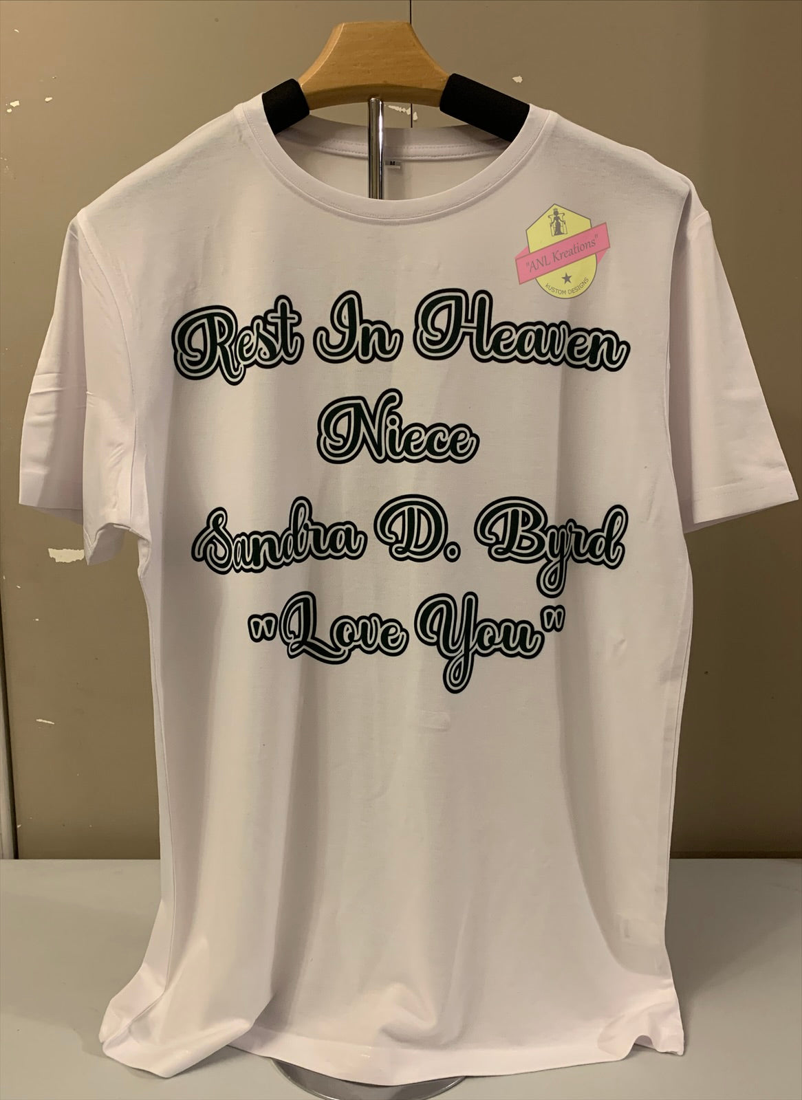 Adult Custom Middle Image 3D T-Shirt