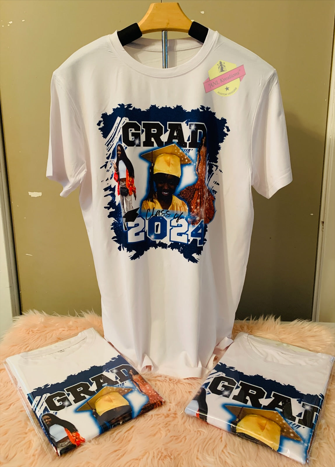 Custom Middle Image 3D T-Shirt