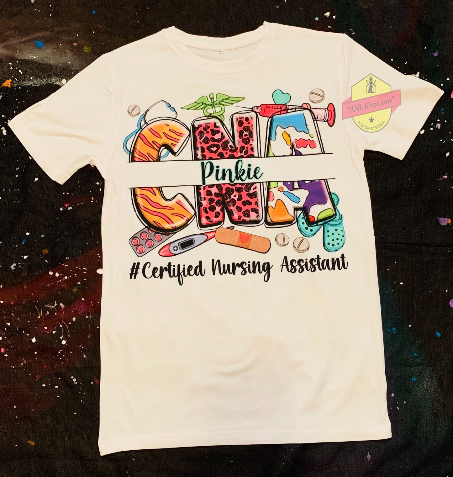 Custom Middle Image 3D T-Shirt