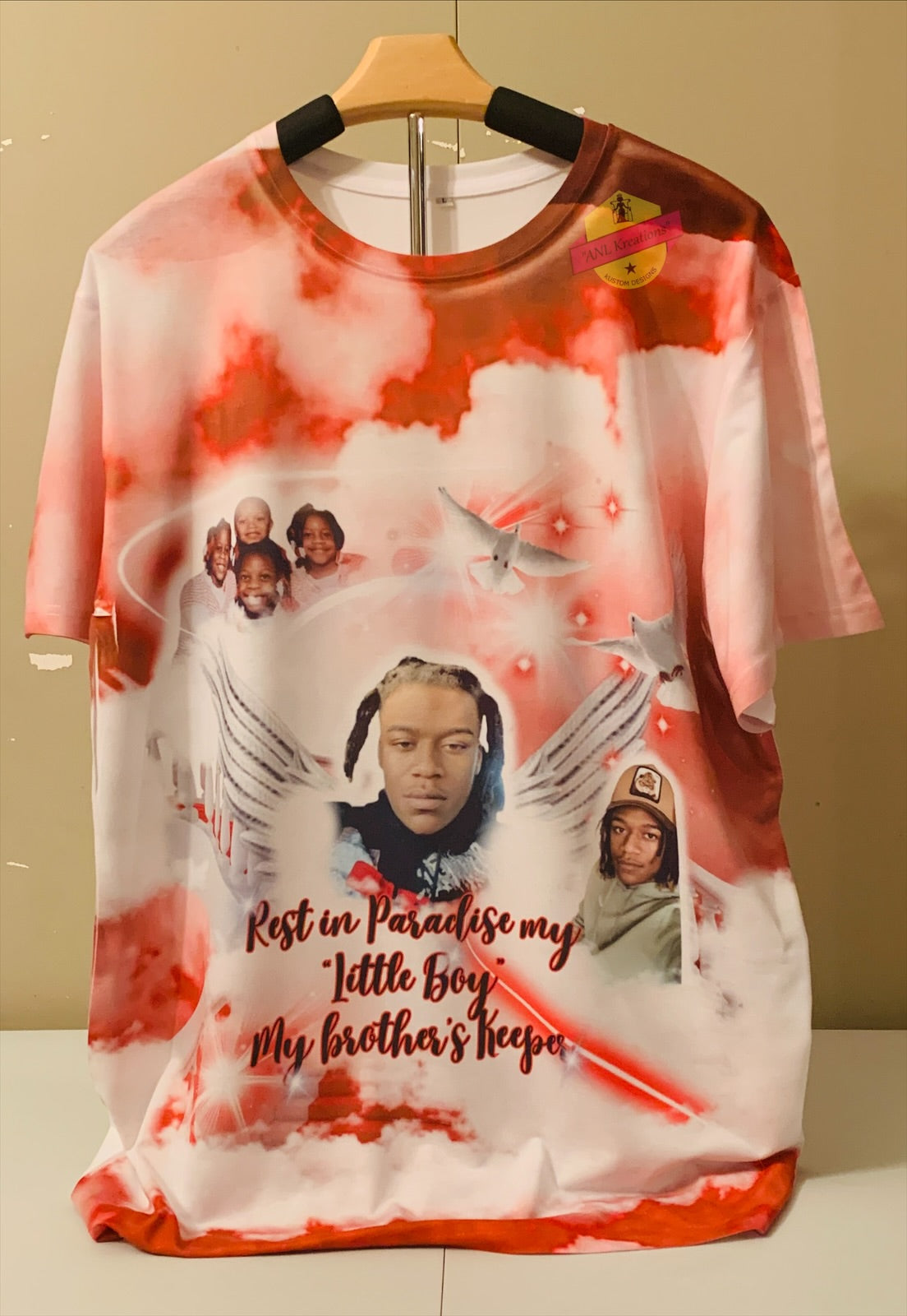 Adult Custom All Over 3-D Shirts