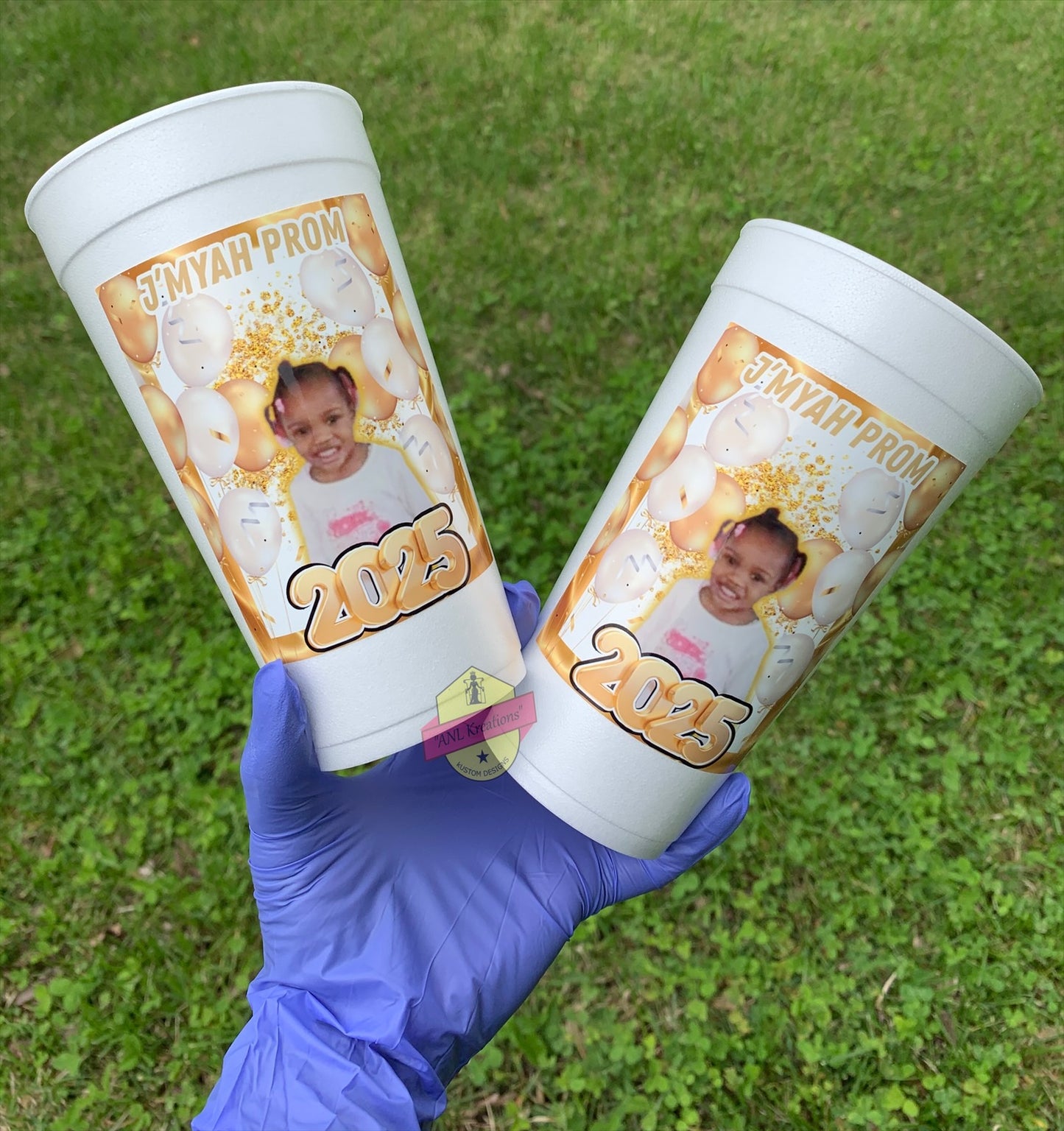 Custom Foam Cups, Plastic Cups with and without lids.