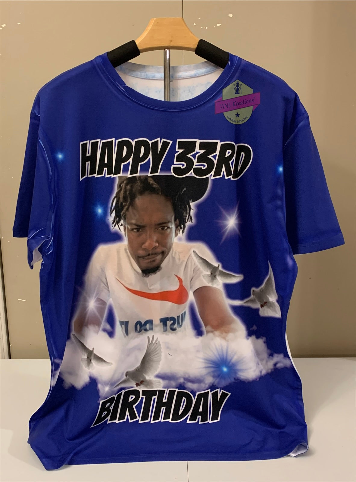 Adult Custom All Over 3-D Shirts