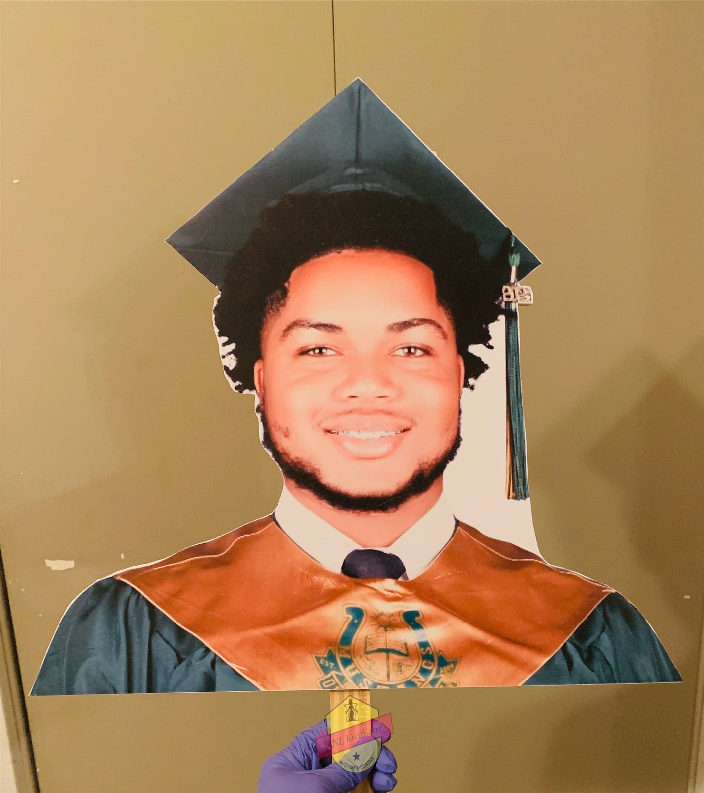 Custom Big Head Fan. Custom Fat Head