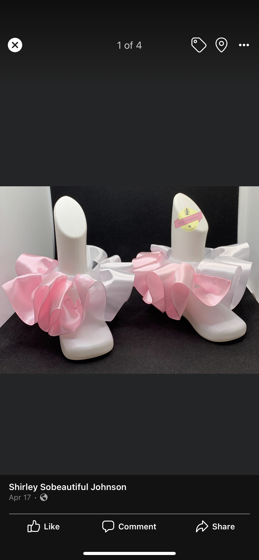 Custom Ruffle Socks, Custom Tu-Tu Sock, Ribbon Socks, Custom Anklets.