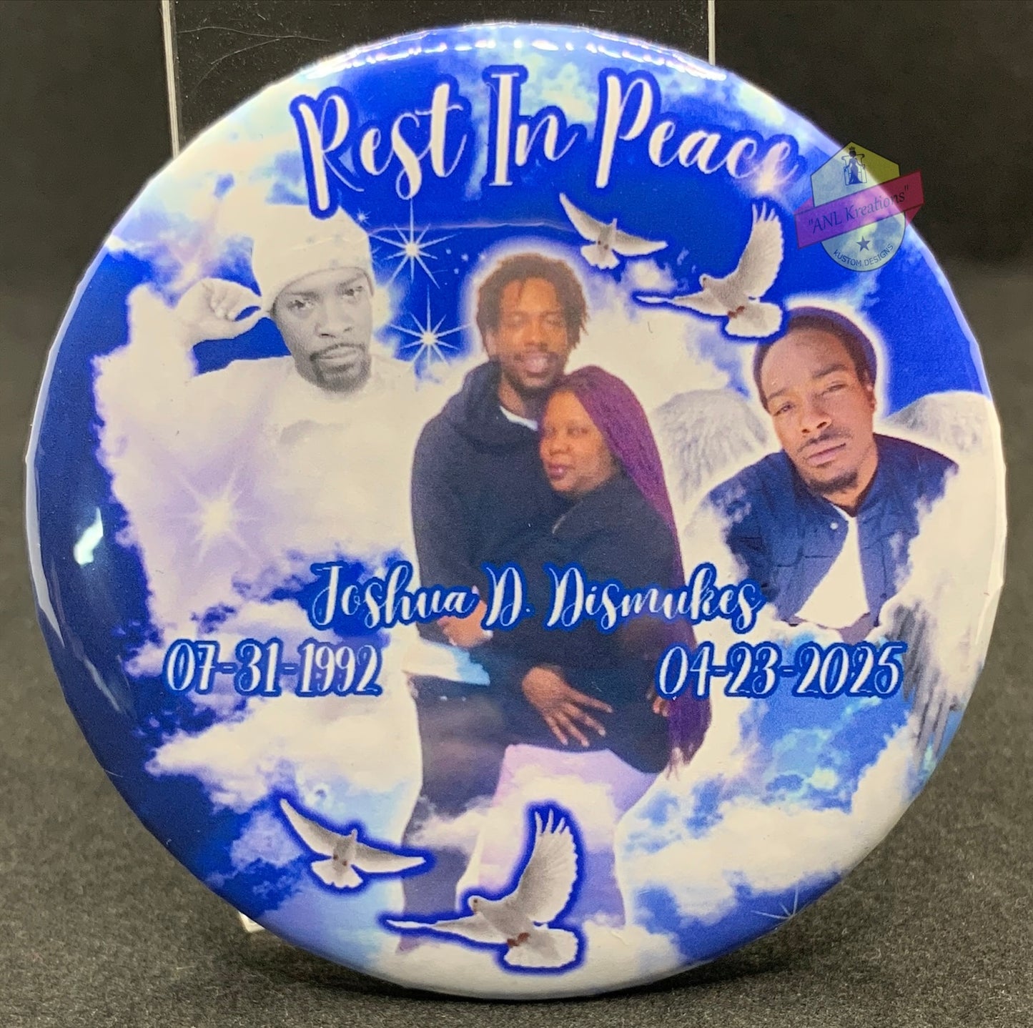 Custom Buttons, Personalized Photo Buttons, Picture Buttons, Picture Pins, Photo Pins