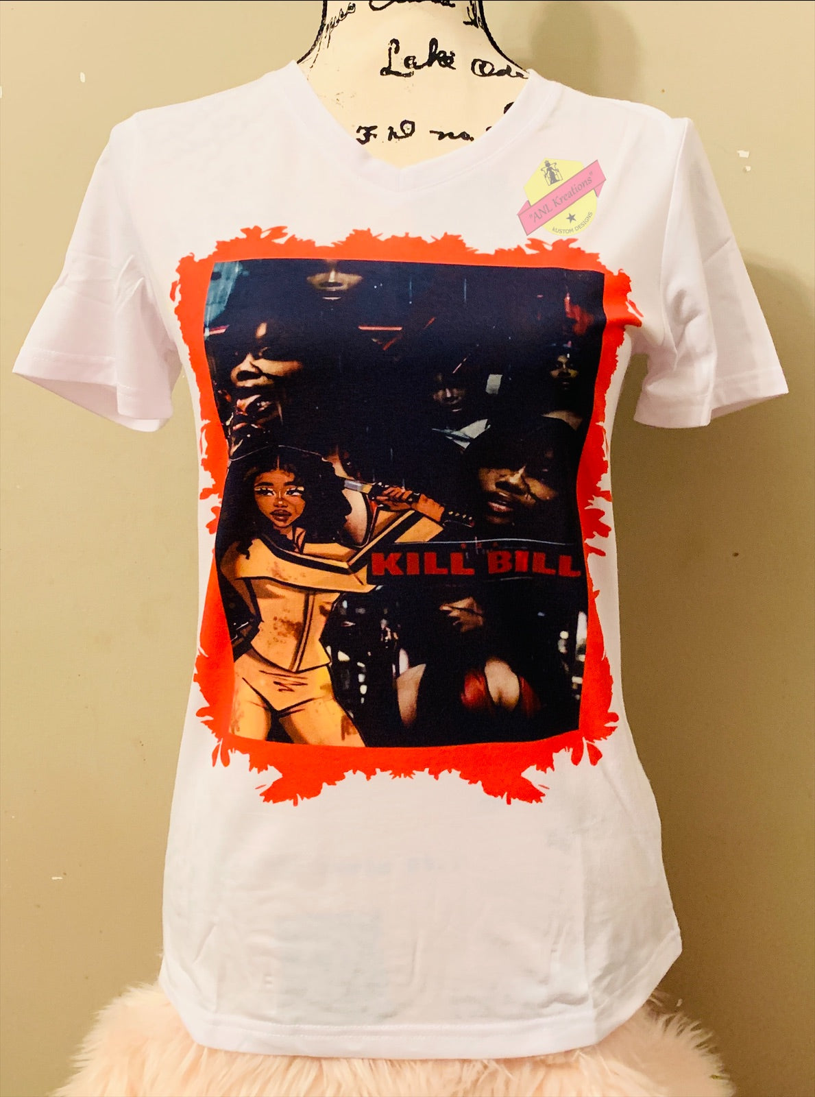 Custom Middle Image 3D T-Shirt