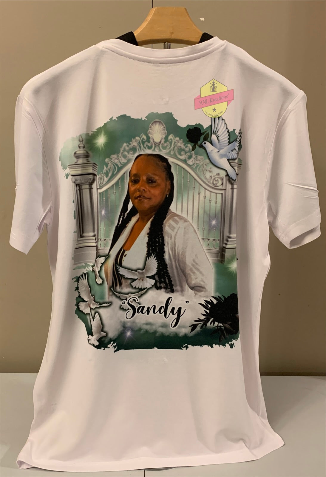 Adult Custom Middle Image 3D T-Shirt