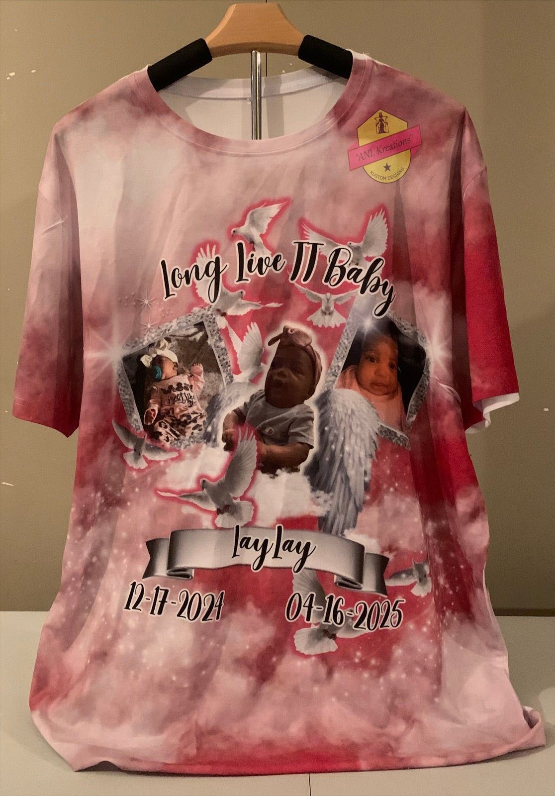 Adult Custom All Over 3-D Shirts