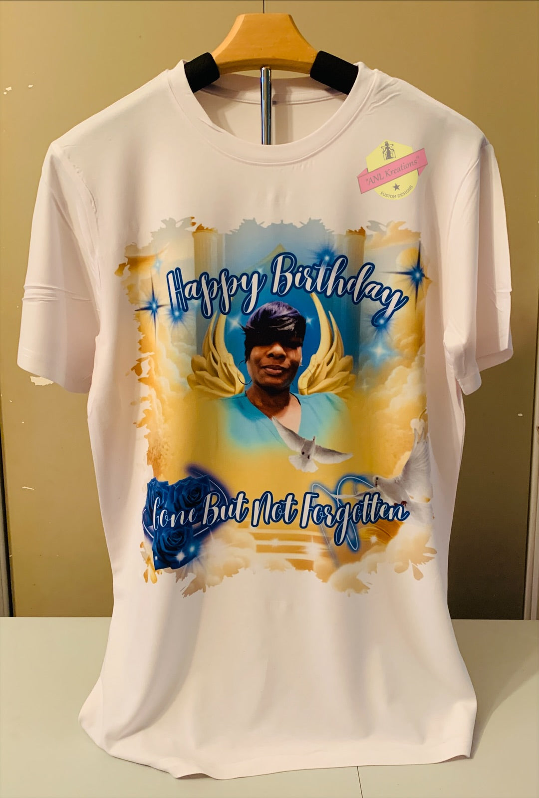 Custom Middle Image 3D T-Shirt