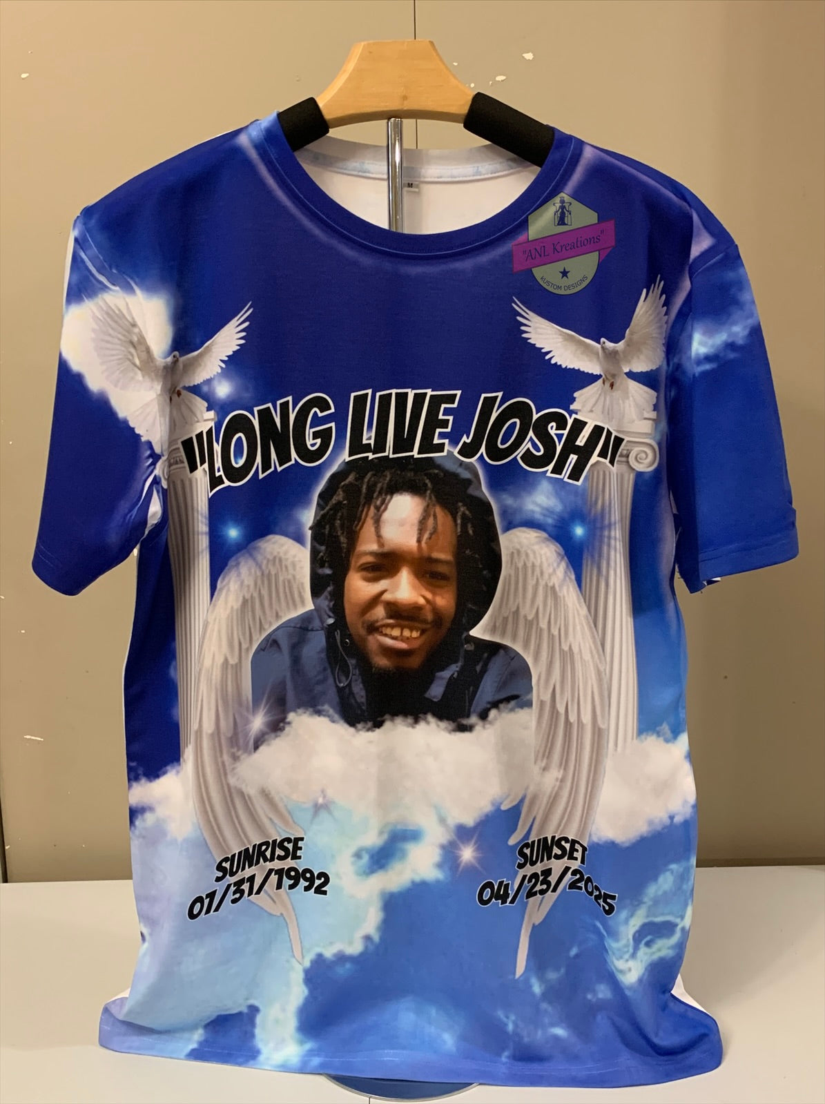Adult Custom All Over 3-D Shirts