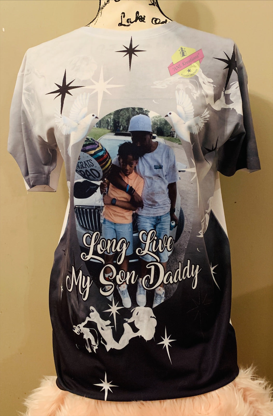 Adult Custom All Over 3-D Shirts