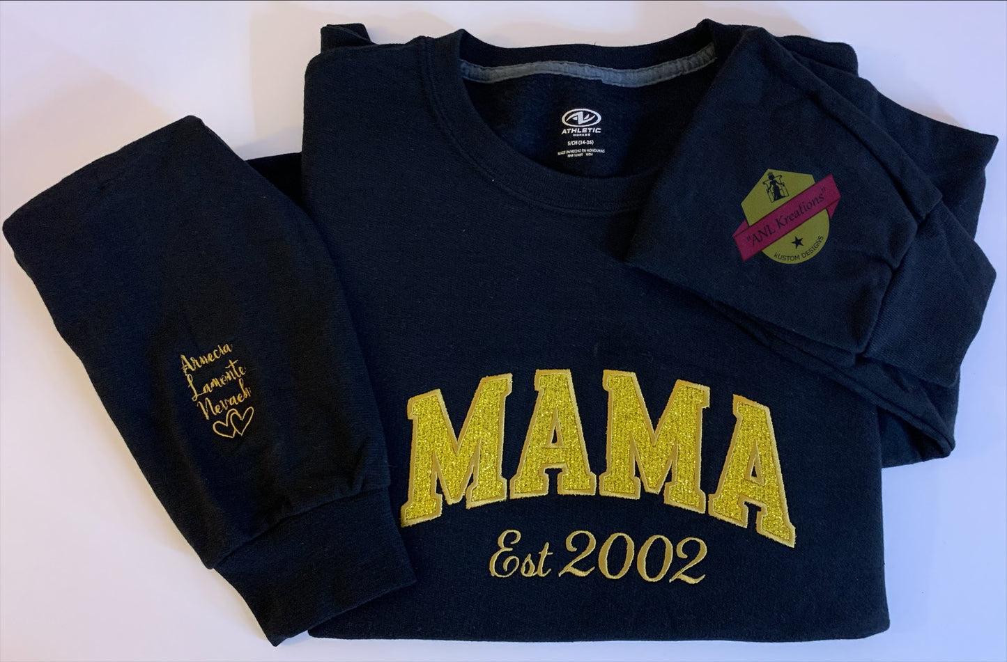 Custom Embroidered Hoodie or Sweatshirt