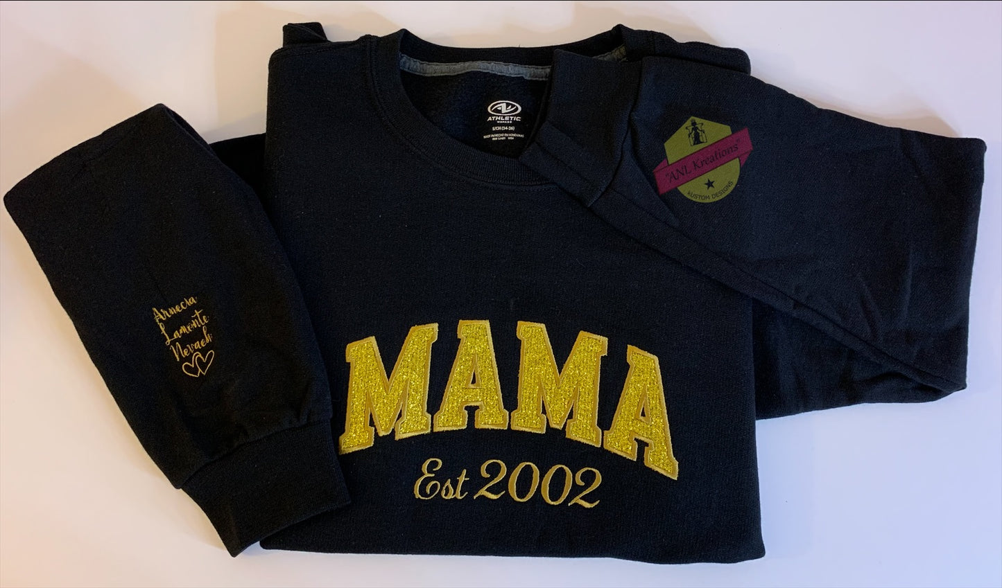 Custom Embroidered Hoodie or Sweatshirt