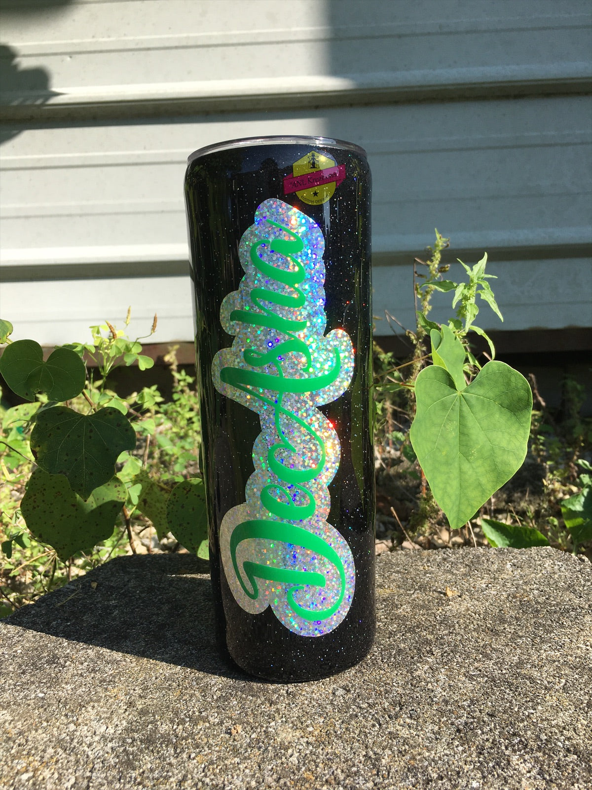 Customized 20oz University/College Skinny Stainless Steel Epoxied Tumbler