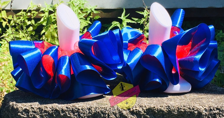 4th of July Embroider Unicorn Red, White and Blue Shirt. Optional matching hairbows, ruffle socks, Tu-Tu and matching Converse Sneakers.