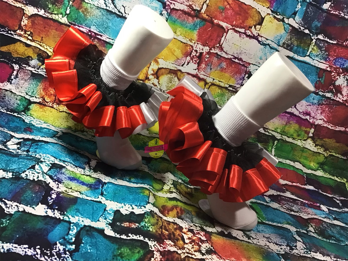 Custom Ruffle Socks, Custom Tu-Tu Sock, Ribbon Socks, Custom Anklets.