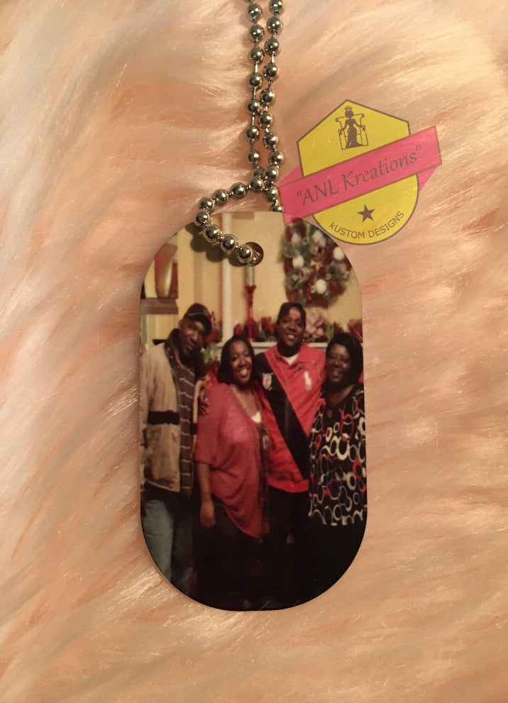 Personalized Photo Dog Tag