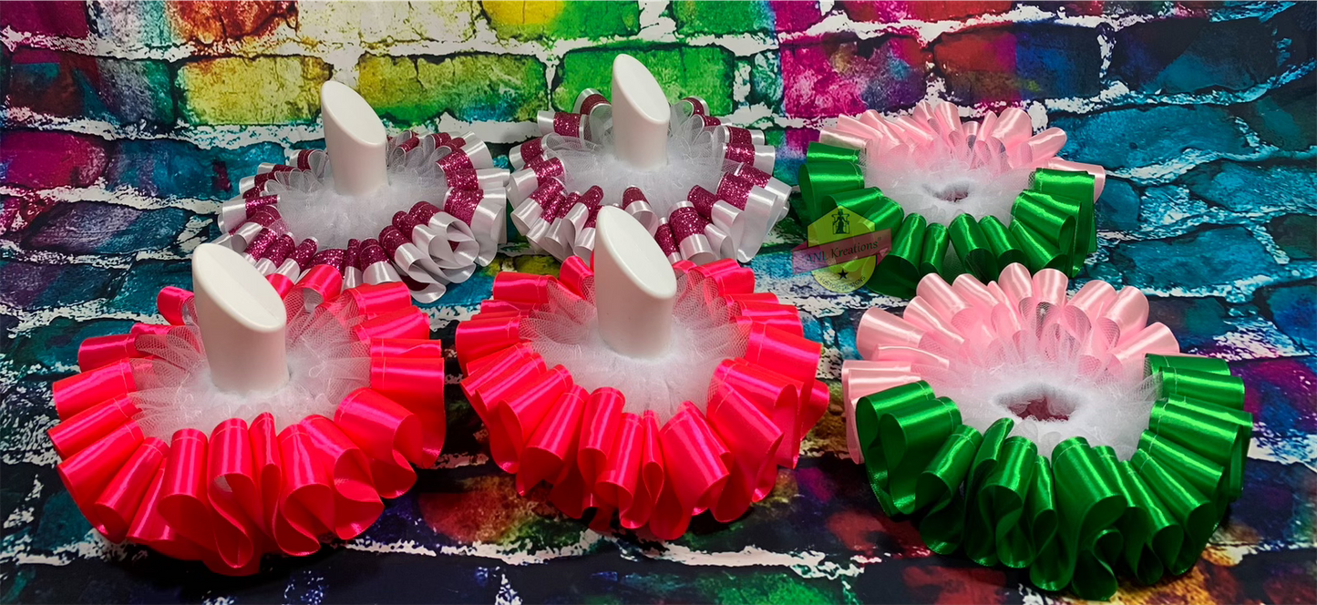 Custom Ruffle Socks, Custom Tu-Tu Sock, Ribbon Socks, Custom Anklets.