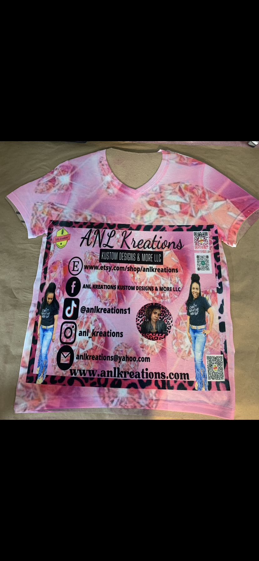 Adult Custom All Over 3-D Shirts
