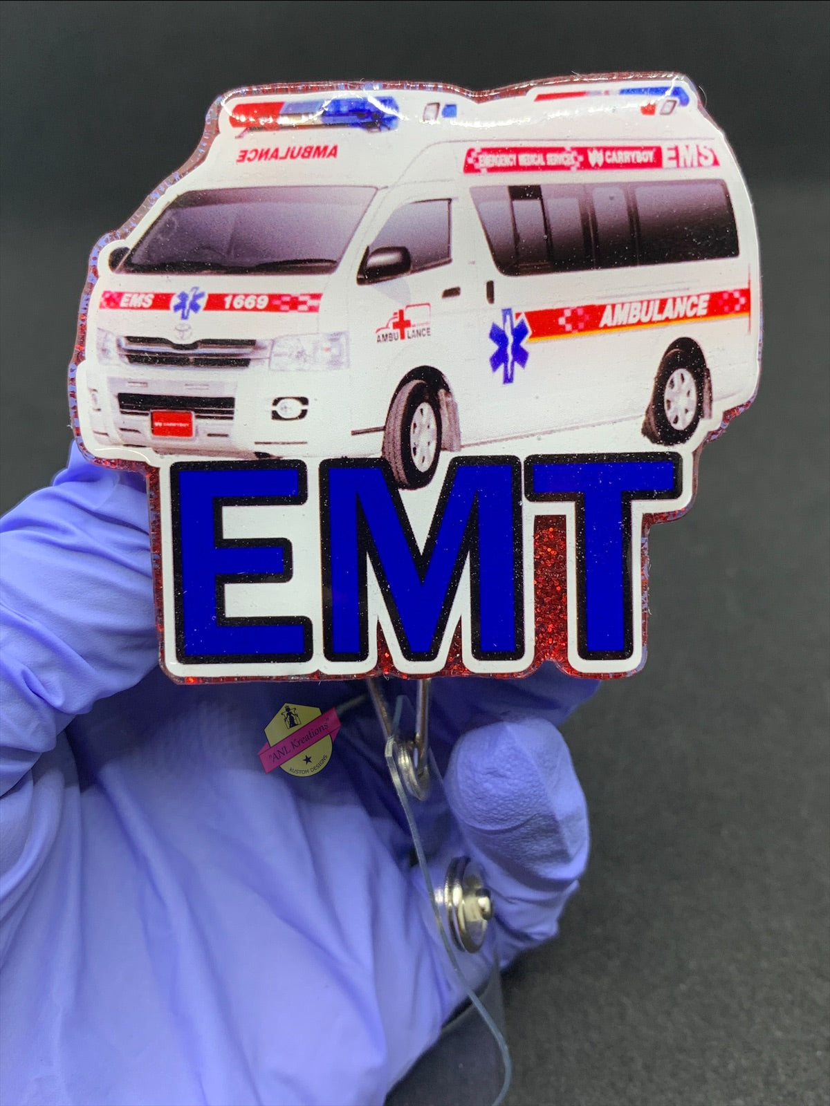 Custom Badge Reels, Work Badge Reel, RN, LPN, CNA, CMA, RMA, PA, NP, Pharmacy Tech, Lab Tech