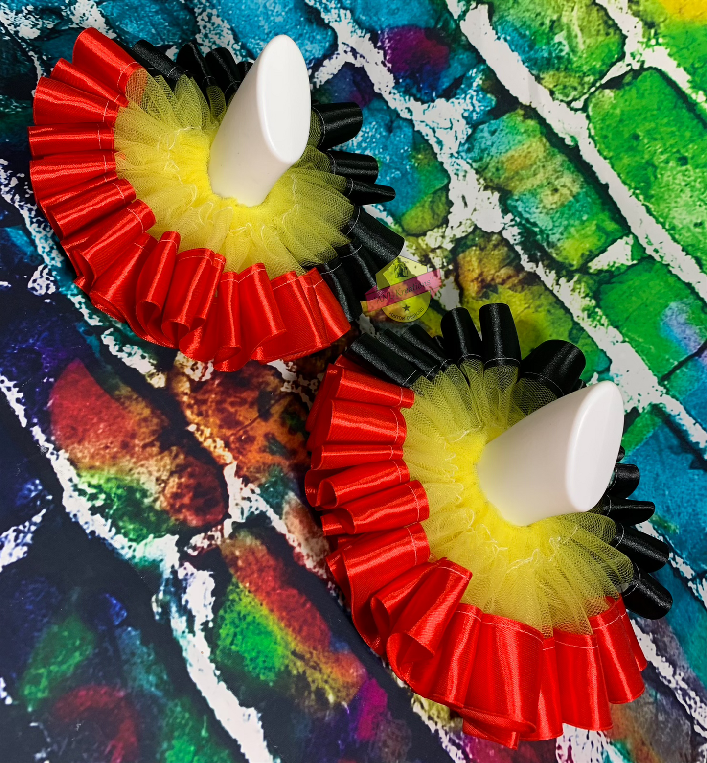 Custom Ruffle Socks, Custom Tu-Tu Sock, Ribbon Socks, Custom Anklets.