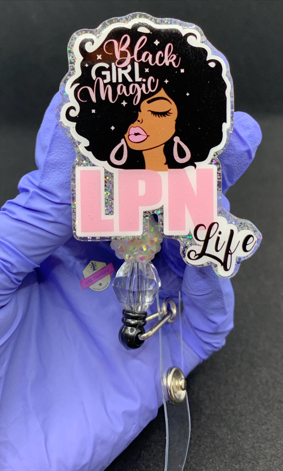 Custom Badge Reels, Work Badge Reel, RN, LPN, CNA, CMA, RMA, PA, NP, Pharmacy Tech, Lab Tech