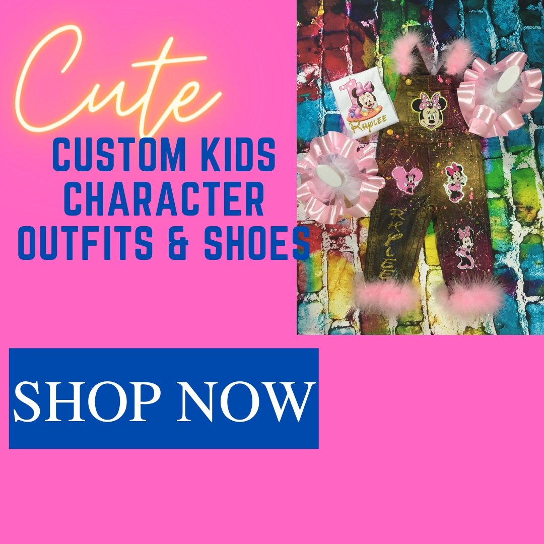 Custom Kids Character Outfits & Shoes