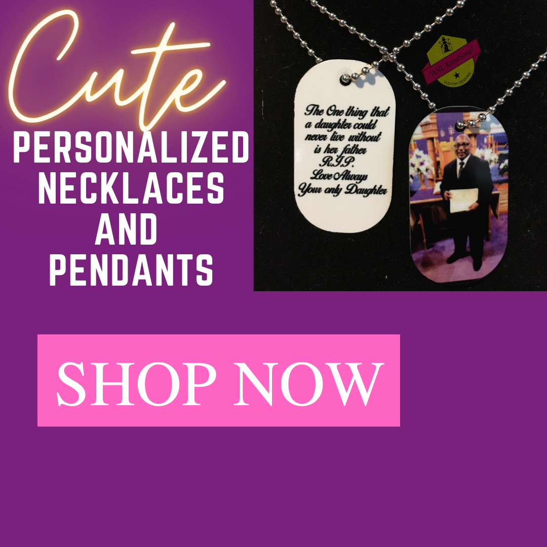 Personalized Necklaces and Pendants