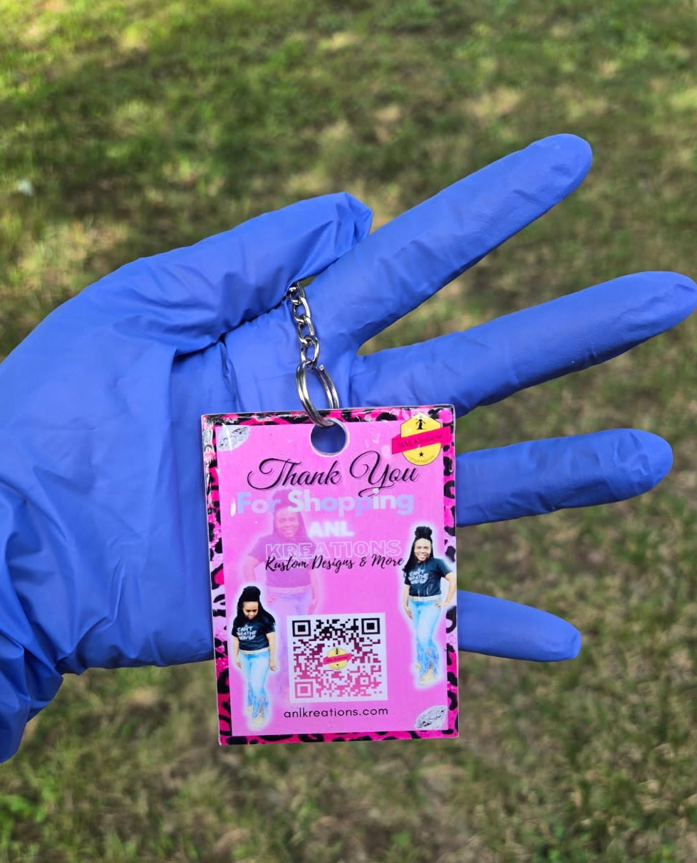 Custom Scan NFC Tag, QR Code, Child Safety Key Chains, Key Chain