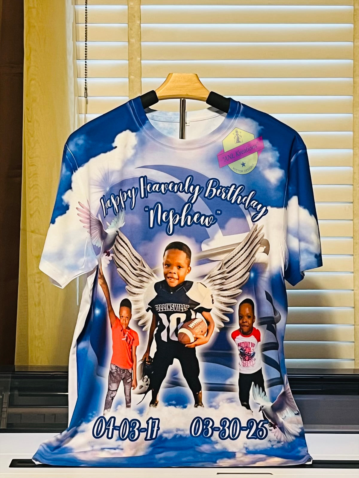 Adult Custom All Over 3-D Shirts