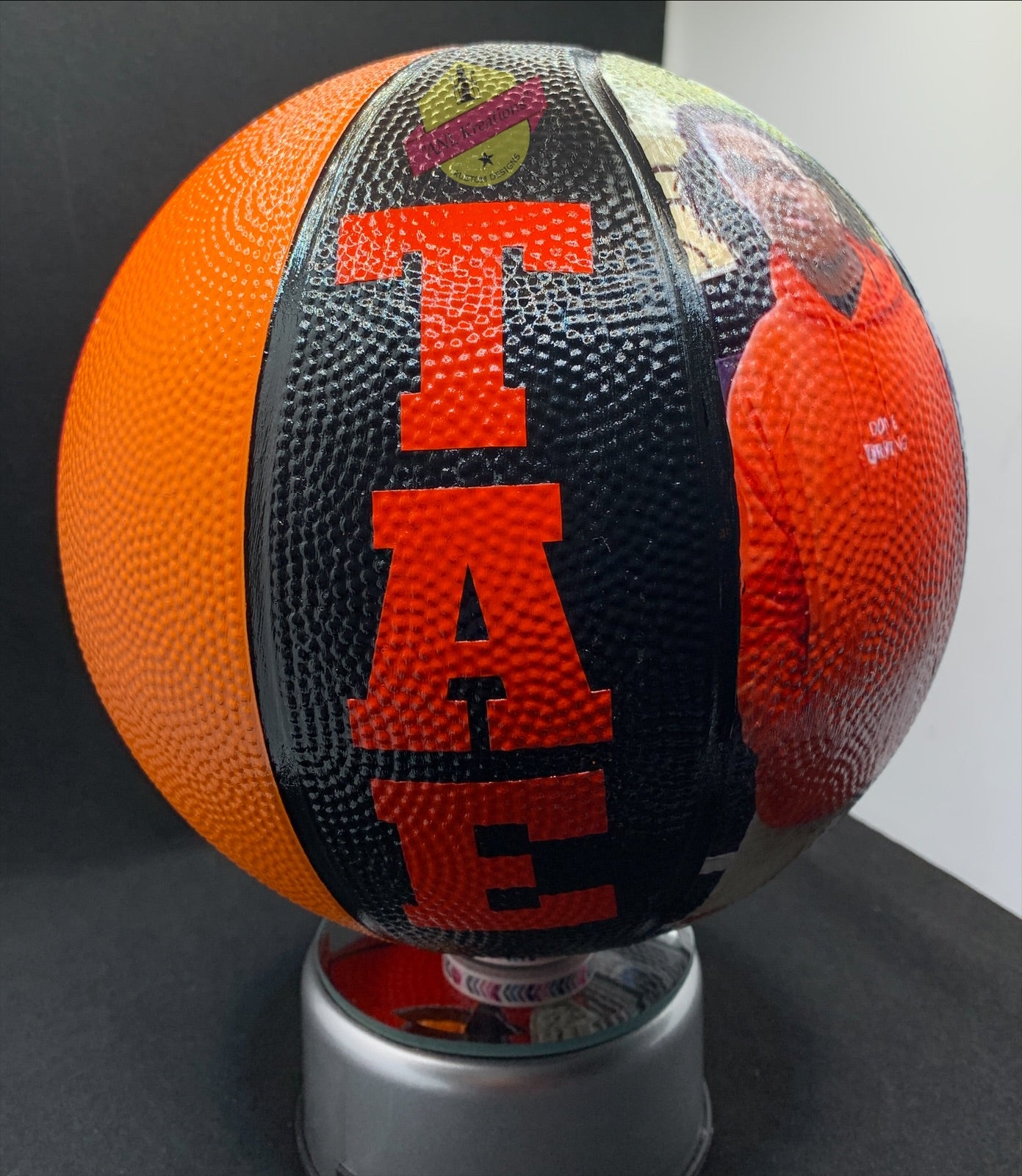 Customized Basketball (For Display Purposes Only)